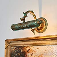 Lámpara de pared Kalea en Bronce hecho de Metal e.o. para Salón &amp- Comedor (1 llama- E14- A++) de Lindby | lámpara para…